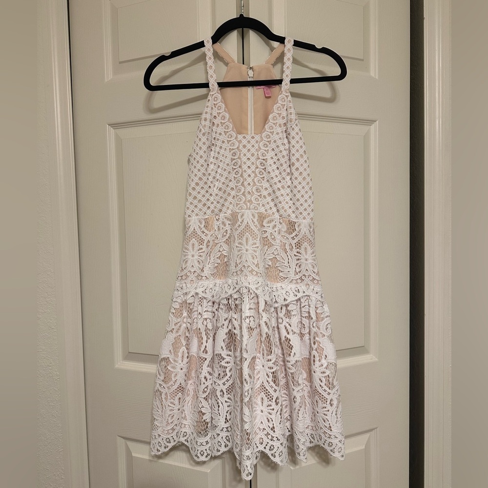 Lilly Pulitzer White Lace dress